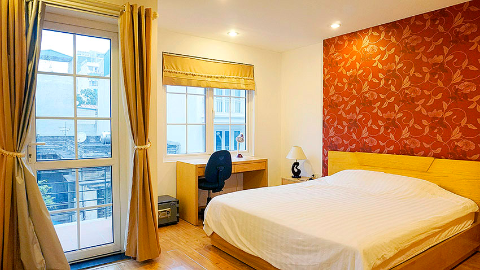 Contemporary 1-Bedroom Apartment for rent in Hai Ba Trung Hanoi near Vincom center