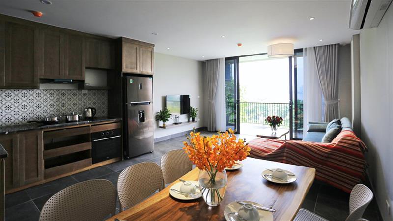 Magnificent Westlake view 2 bedroom apartment in Tay Ho for rent