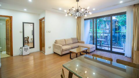 Cozy 2-Bedroom Apartment for Rent with Simple Wooden Furnishings in Tay Ho