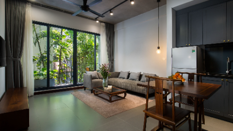 Great 01 bedroom apartment in Westlake, few step access Westlake Hanoi