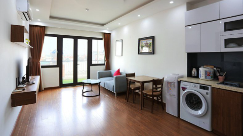 Charming 1-Bedroom Apartment in the Heart of Xuan Dieu, Tay Ho