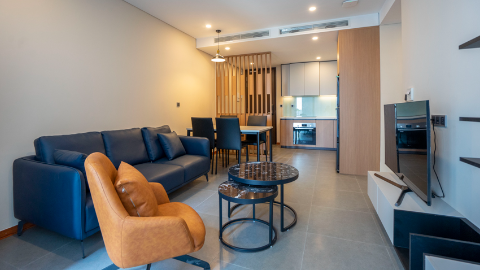 Modern design with full of daylight 01 bedroom apartment for rent in Tay Ho