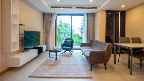 Modern and perfectly located 2 bedroom apartment in Tay Ho for rent