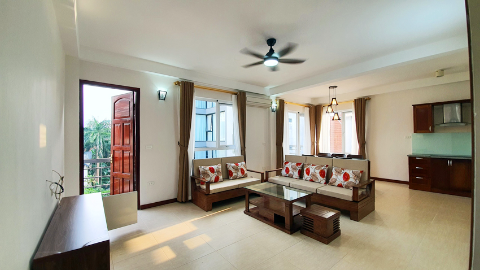 Spacious open view 2 bedroom apartment in Tay Ho for rent