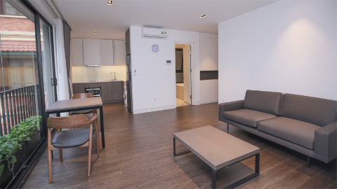 Simple style and full of day light 01 bedroom house for rent in Tay Ho, westlake