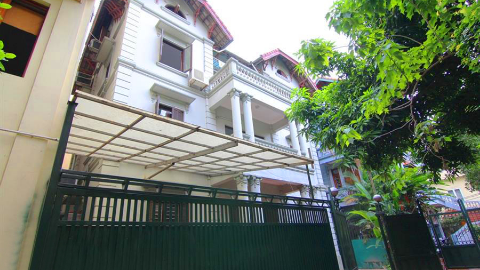 Peaceful location 05 bedroom house in To Ngoc Van, Tay Ho for rent