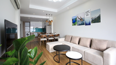 Spacious with daylight 03 bedroom apartment for rent in Xuan Dieu, Tay Ho