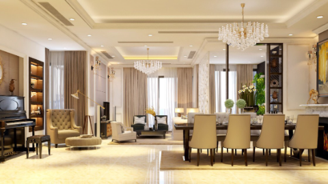 Bright and Cozy 04 bedroom apartment for rent at L2 Building Ciputra for rent.