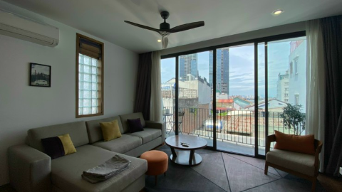 Tranquil Indochina-Style Apartment for Rent in Quiet Alley, Tay Ho