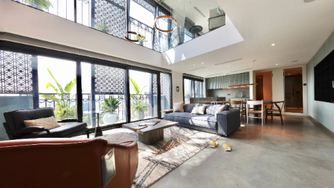 Stunning Duplex Apartment for Rent on Ly Thuong Kiet Street, Hoan Kiem District