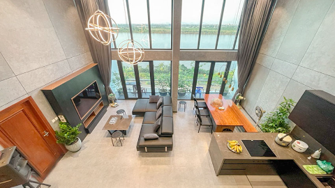 Exceptional 5-Bedroom Duplex Apartment with Mesmerizing River View on An Duong Vuong Street