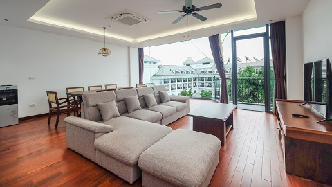 Luxurious 3-Bedroom Apartment for Rent on Tu Hoa Street - Stunning West Lake and InterContinental Westlake Hotel Views