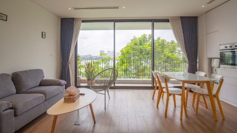 Breathtaking Westlake view 2-bedroom apartment on Nhat Chieu St