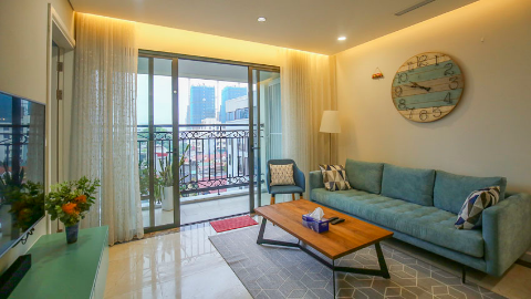 Vibrant Lake view 3-Bedroom Apartment for Rent at D'Leroi Soleil Xuan Dieu