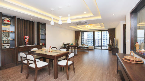 Exquisite 3-Bedroom Apartment for Rent at D'Leroi Soleil Xuan Dieu