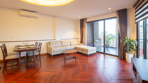 brandnew 02 bedroom apartment with big balcony for rent in Tay Ho West lake