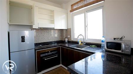 Nice kitchen with built-in oven