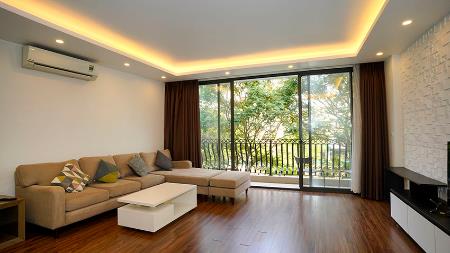 Delightful 2 bedroom apartment for rent Tay ho west lake, balcony and car access