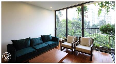 The Livingroom With Floor-to-Ceiling Windows