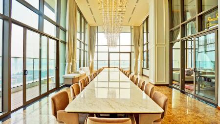 Luxurious Super Penthouse for Rent at Oakwood Residence on Dang Thai Mai Street
