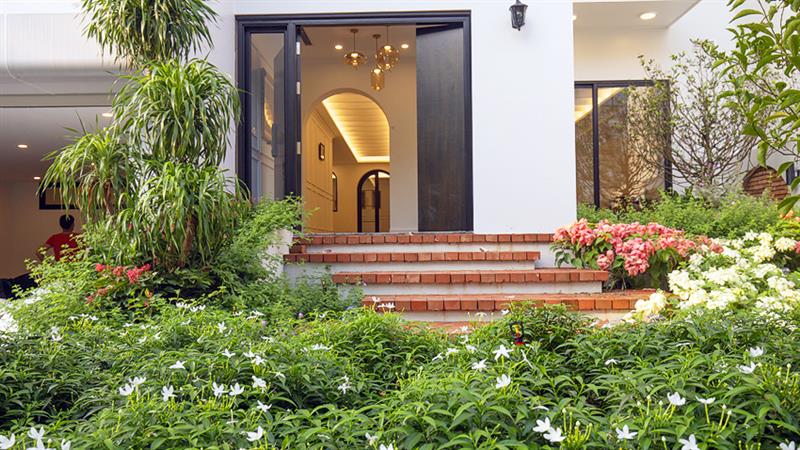 Glorious Indochine-Style Villa for Rent in Q Block, Ciputra: A True Masterpiece