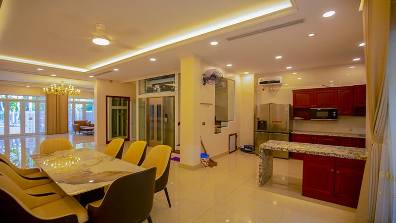 Exquisite 4-Bedroom, 4-Bathroom House for Rent with Elevator in Ciputra's Tranquil T Block