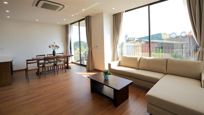 Harmony 02 bedroom apartment in Tay Ho with balcony and new