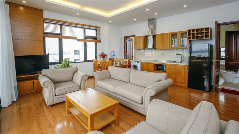 Lakeview Cozy 2 bedroom apartment in Quang Khanh, Tay Ho for rent