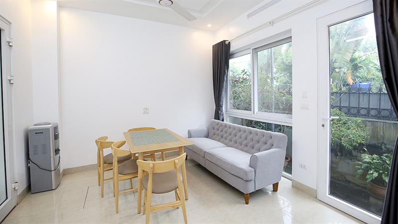 Cozy 2-Bedroom House for Rent with Tranquil Courtyard on To Ngoc Van Street
