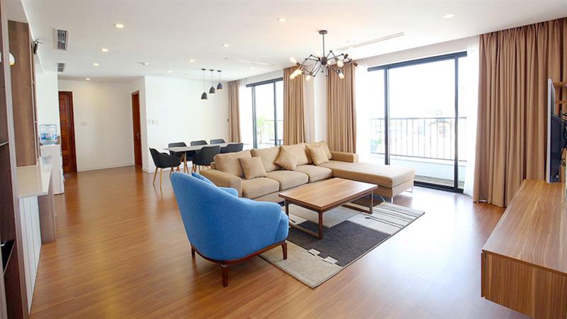 Captivating High-Rise Haven in Tranquil Tay Ho - 4BR Apartment with Stylish Elegance