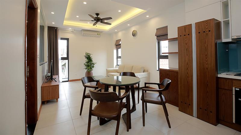 Modern 02 bedroom apartment fully furnished for rent in Tay Ho, balcony