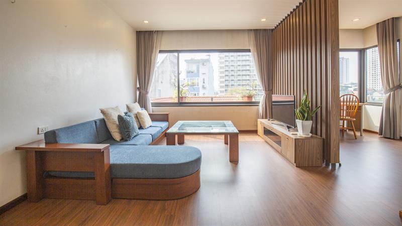 Splendid 1 bedroom apartment in xuan Dieu, Tay Ho for rent