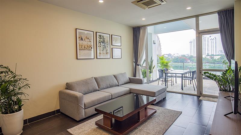 Stunning 3-Bedroom Apartment for Rent on Quang An Street - Spectacular West Lake Views