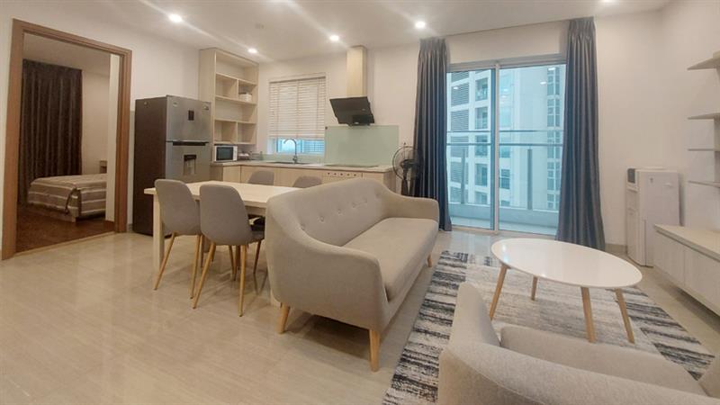 High floor affordable-priced 2 bedroom apartment for rent Ciputra Hanoi