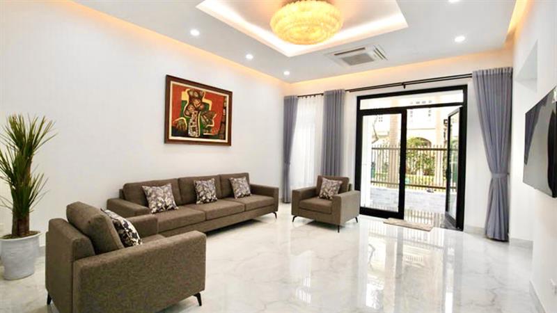 Modern furnished detached villa for rent at C block Ciputra