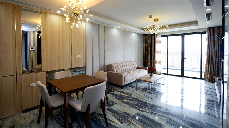 Dleroisolei modern style 03 bedroom apartment for rent in Tay Ho