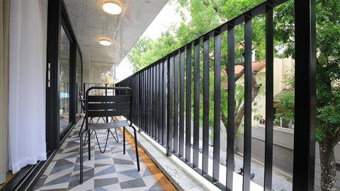 Balcony living room