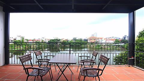 Balcony in livingroom