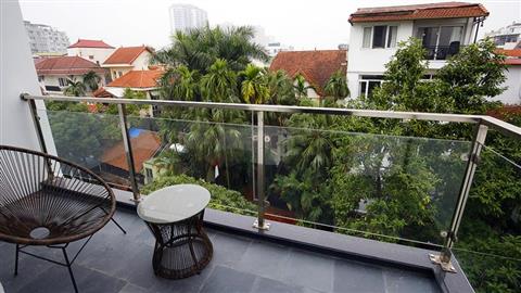 Balcony master bedroom